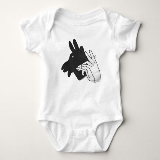 Hand Silhouette Billy Goat Romper (Voorkant)