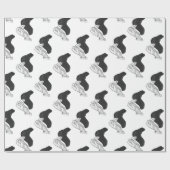 Hand Silhouette Camel Cadeaupapier (Vlak)