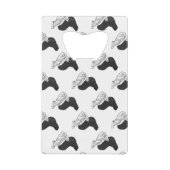 Hand Silhouette Camel Creditkaart Flessenopener (Voorkant)