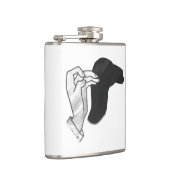 Hand Silhouette Camel Heupfles (Rechts)