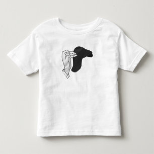 Hand Silhouette Camel Kinder Shirts