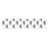 Hand Silhouette Camel Korte Tafelloper (Horizontaal)