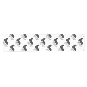 Hand Silhouette Camel Korte Tafelloper