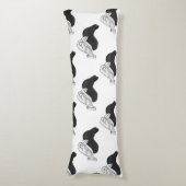 Hand Silhouette Camel Lichaamskussen (Voorkant Verticaal)