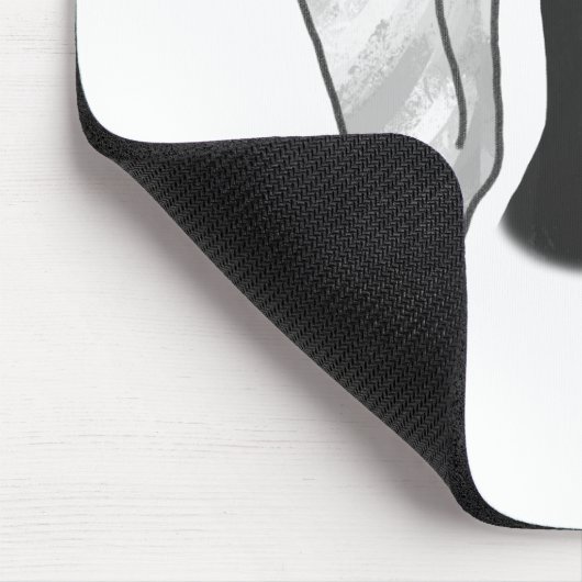 Hand Silhouette Camel Muismat (Hoek)