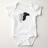 Hand Silhouette Camel Romper (Voorkant)