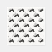 Hand Silhouette Camel Servet (Voorkant)