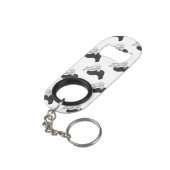 Hand Silhouette Camel Sleutelhanger Flessenopener (Achterkant Gekanteld)