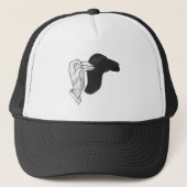 Hand Silhouette Camel Trucker Pet (Voorkant)