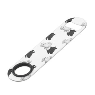 Hand Silhouette Dog Speed Flessenopener
