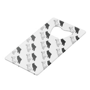 Hand Silhouette Duck Creditkaart Flessenopener