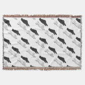 Hand Silhouette Duck Deken (Voorkant)