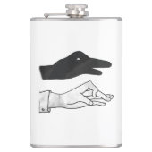 Hand Silhouette Duck Heupfles (Voorkant)