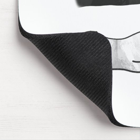 Hand Silhouette Duck Muismat (Hoek)