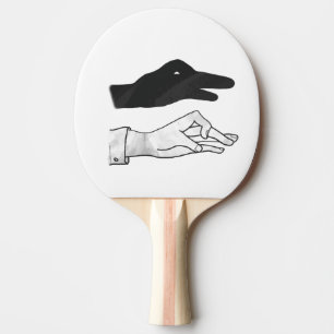 Hand Silhouette Duck Tafeltennisbatje