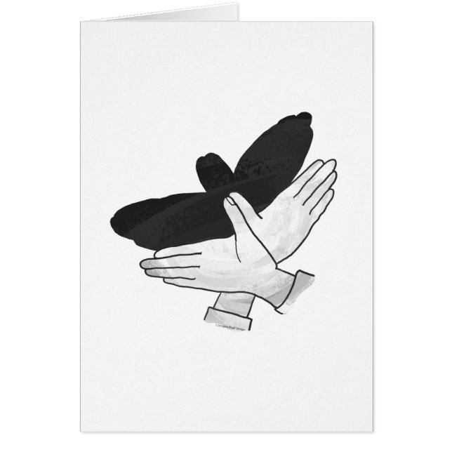 Hand Silhouette Eagle (Voorkant)