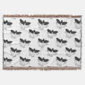 Hand Silhouette Eagle Deken (Voorkant)