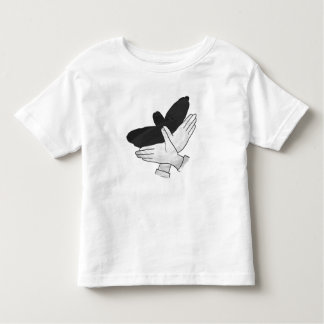 Hand Silhouette Eagle Kinder Shirts