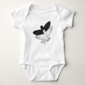 Hand Silhouette Eagle Romper (Voorkant)