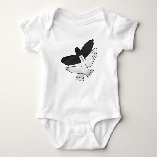 Hand Silhouette Eagle Romper (Voorkant)