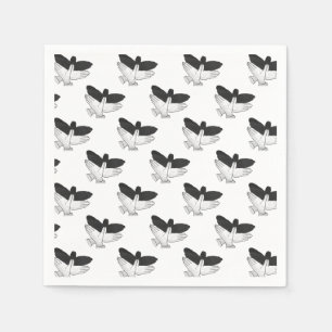 Hand Silhouette Eagle Servet