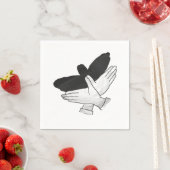 Hand Silhouette Eagle Servetten (Insitu)