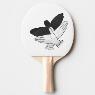 Hand Silhouette Eagle Tafeltennisbatje