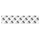 Hand Silhouette Rabbit Korte Tafelloper (Horizontaal)