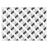 Hand Silhouette Rabbit Tafelkleed (Voorkant (Horizontaal))