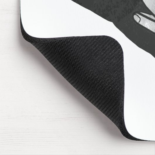 Hand Silhouette Wolf Muismat (Hoek)