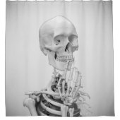 Hand Skelet Halloween douchegordijn (Voorkant)