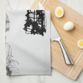 Hand Skelet Halloween Keuken Handdoeken (Quarter Fold)