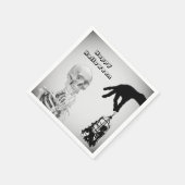 Hand Skelet Halloween Papier Servet (Hoek)