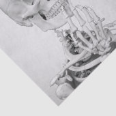Hand Skelet Halloween Tissue Paper Tissuepapier (Detail)