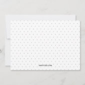 Hand Sketched Kerstfeestdag Fotogroet Feestdagenkaart (Achterkant)