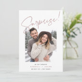 Hand Sketched | Verrassend Verloving Aankondiging (Staand voorkant)