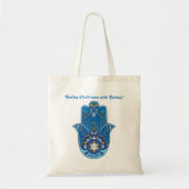 Hand-some Hamsa Tas - aangepaste tekst (Voorkant)