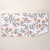 Hand stitch Embroidery Seamless patroon met glasve Badhanddoek (Badhanddoek)