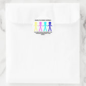 HAND-T0-HAND COMBAT... RONDE STICKER (Tas)