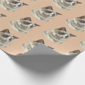 Hand tekening luffy Ragdoll kat Cadeaupapier (Hoek)