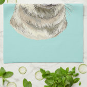 Hand tekening luffy Ragdoll kat Theedoek (Gevouwen)