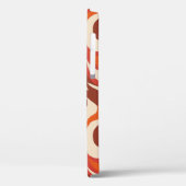 hand tekent etnisch patroon. Stijlvolle designacht Case-Mate iPhone Case (Achterkant / Links)