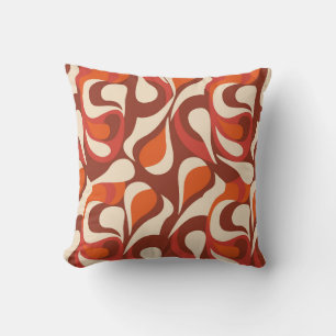 hand tekent etnisch patroon. Stijlvolle designacht Kussen