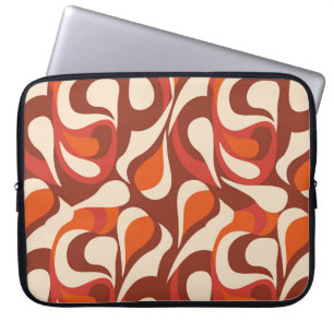 hand tekent etnisch patroon. Stijlvolle designacht Laptop Sleeve