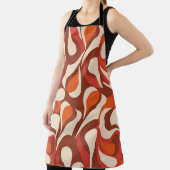 hand tekent etnisch patroon. Stijlvolle designacht Schort (Insitu)