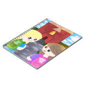 Hand teruggetrokken naar school Notitieboek (Linkerzijde)