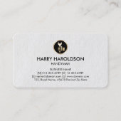 Hand Tool Icon Eenvoudig Handyman Visitekaartje (Voorkant)