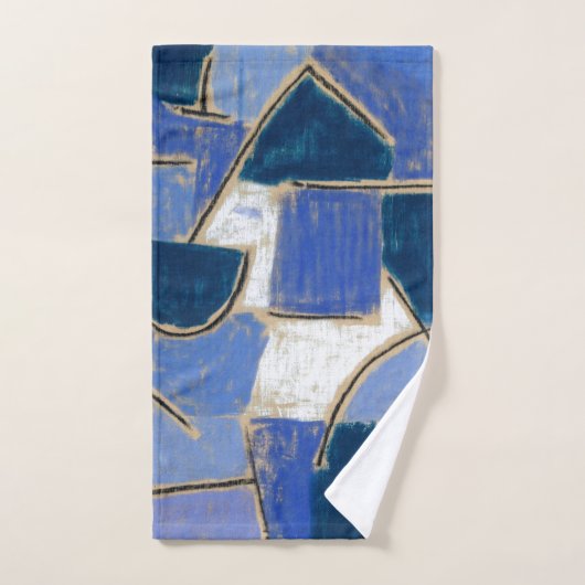 HAND TOWEL : PAUL KLEE : BLAUW NACHT HANDDOEK (Handdoek)
