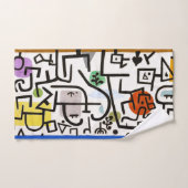 HAND TOWEL : PAUL KLEE : RICH PORT HANDDOEK (Handdoek)