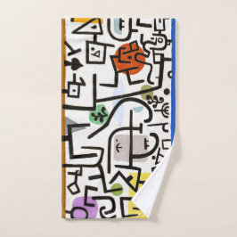 HAND TOWEL : PAUL KLEE : RICH PORT HANDDOEK